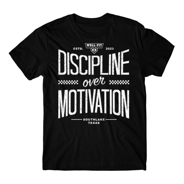 DISCIPLINE OVER MOTIVATION - T-SHIRT - $G7SP9T$ Thumbnail