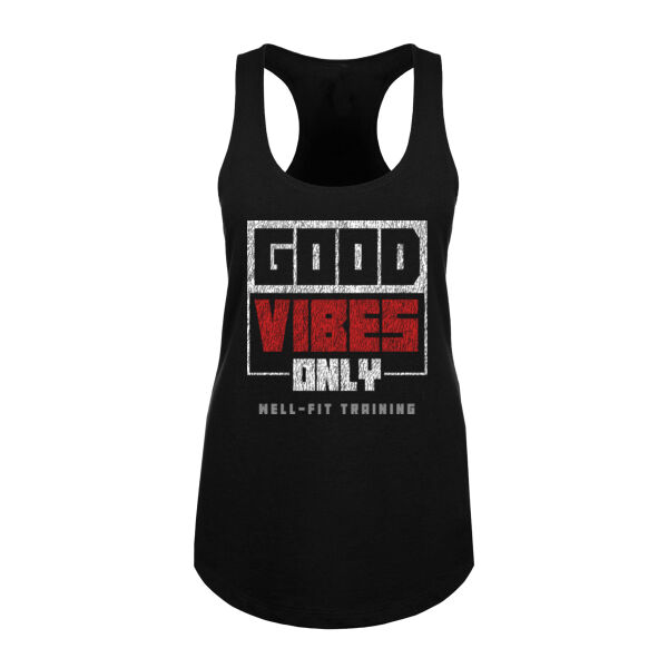 GOOD VIBES ONLY - WOMEN'S FITTED TANK TOP Thumbnail