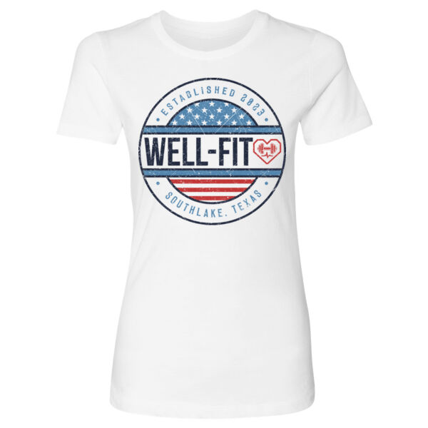 PATRIOT CIRCLE - WOMEN'S FITTED T-SHIRT Thumbnail