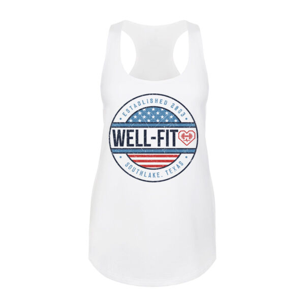 PATRIOT CIRCLE - WOMEN'S FITTED TANK TOP Thumbnail